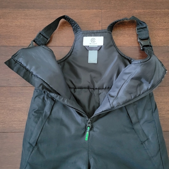 C9 Champion Kids Size XS (4/5) Black Snow Bib Overalls Insulated Winter Pants - Picture 6 of 10